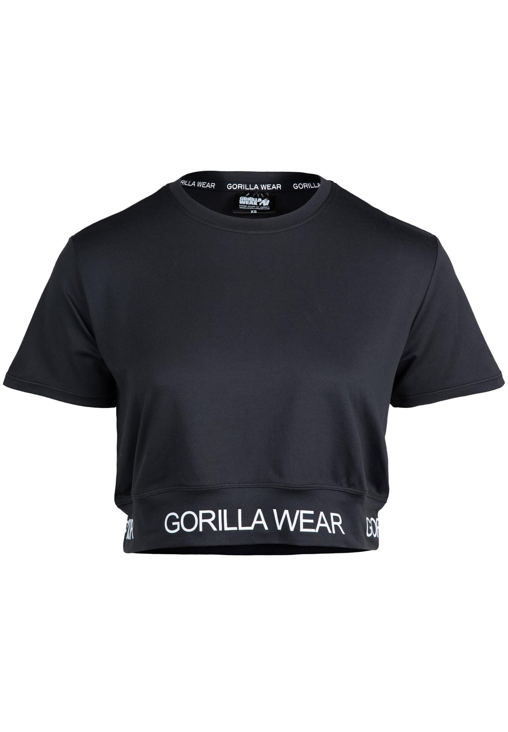 Gorilla Wear Colby Cropped T-shirt - Noir