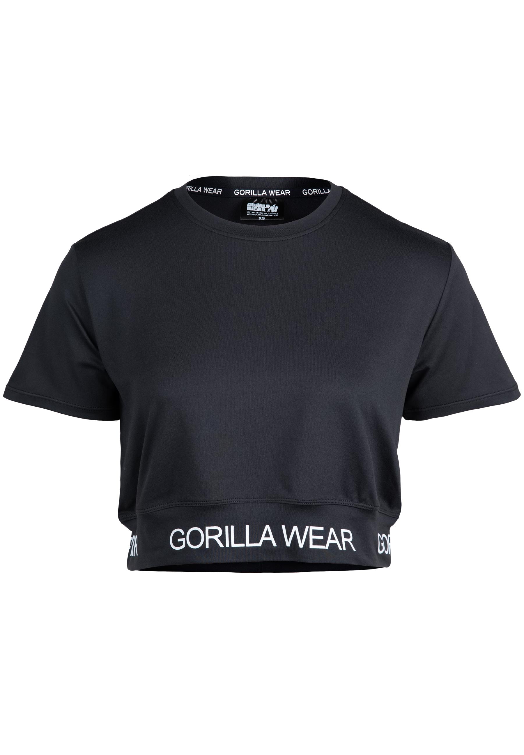 Gorilla Wear Colby Cropped T-shirt - Noir