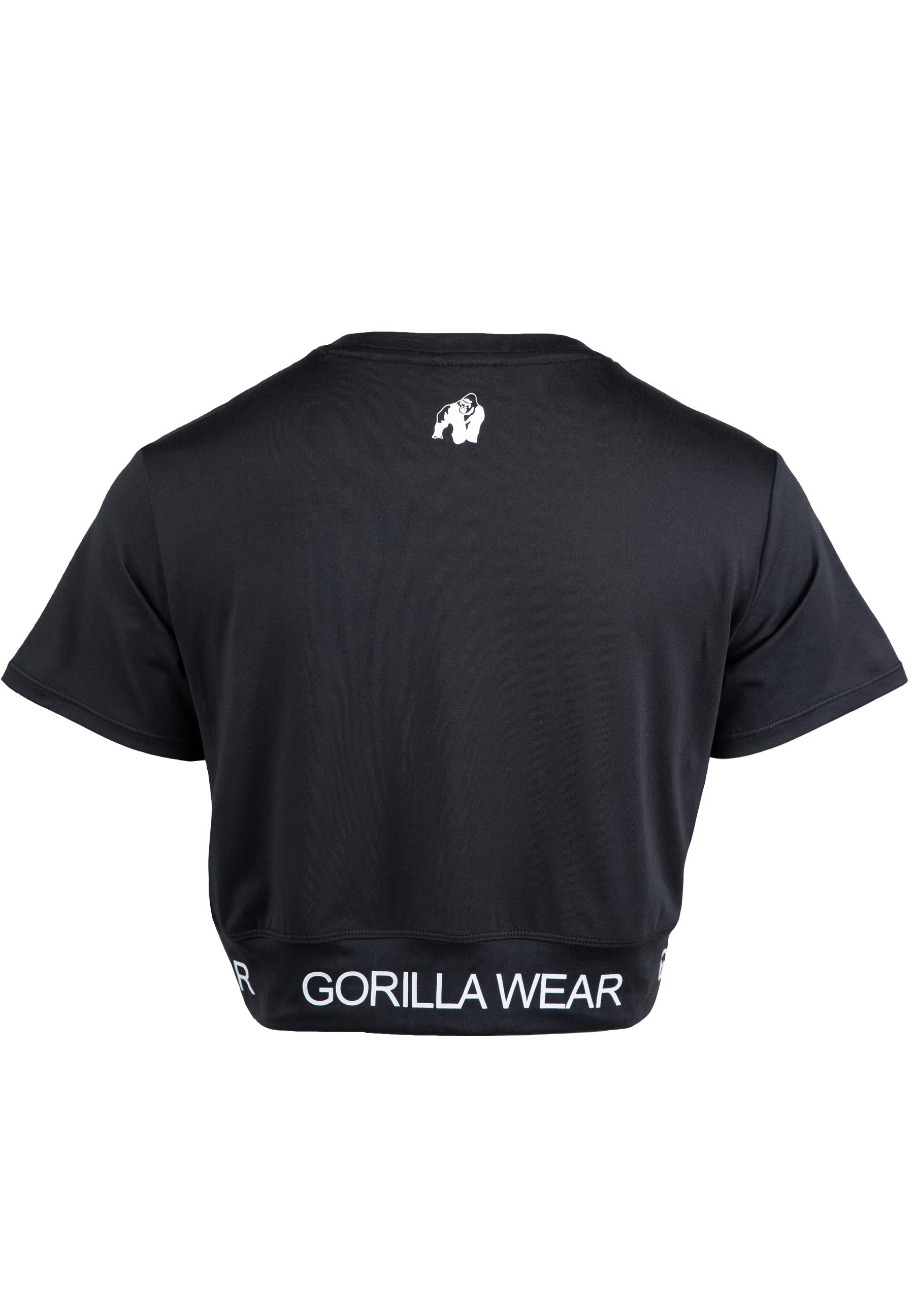 Gorilla Wear Colby Cropped T-shirt - Noir