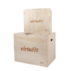 VirtuFit Plyo Box 3-en-1 en bois - Grand - 50 x 60 x 75 cm