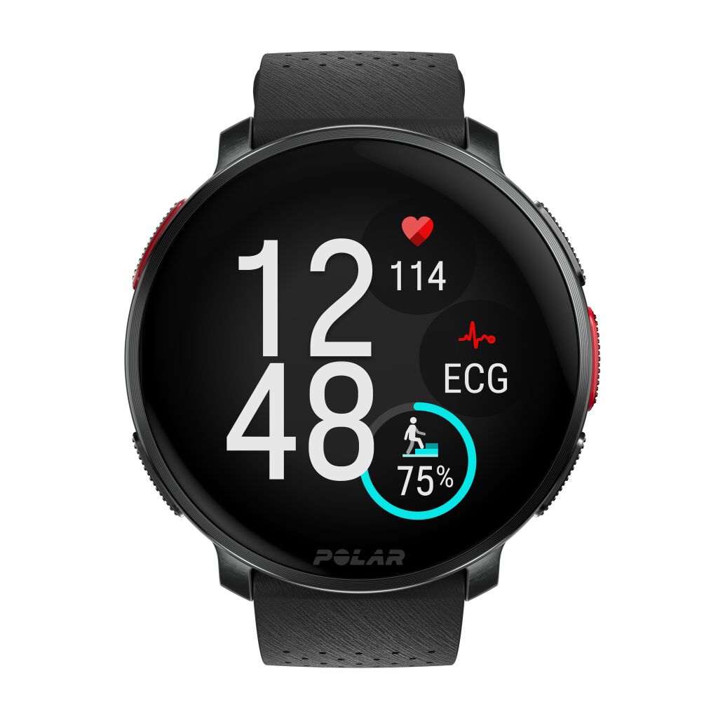 Polar Vantage V3 Sport Smartwatch met GPS - Zwart/Grijs - S-L