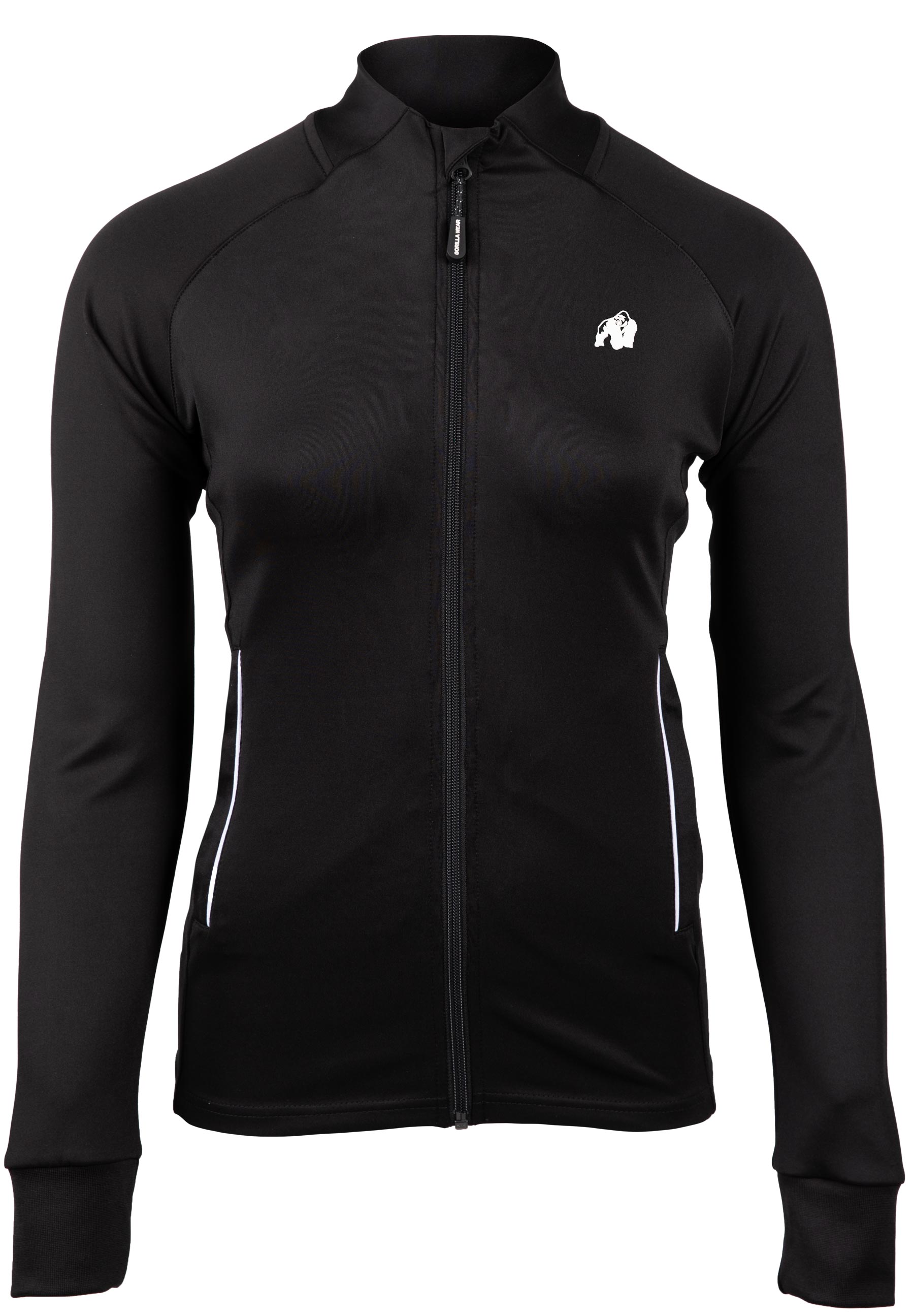 Gorilla Wear Rochelle Veste d'entraînement - Track Jacket - Noir