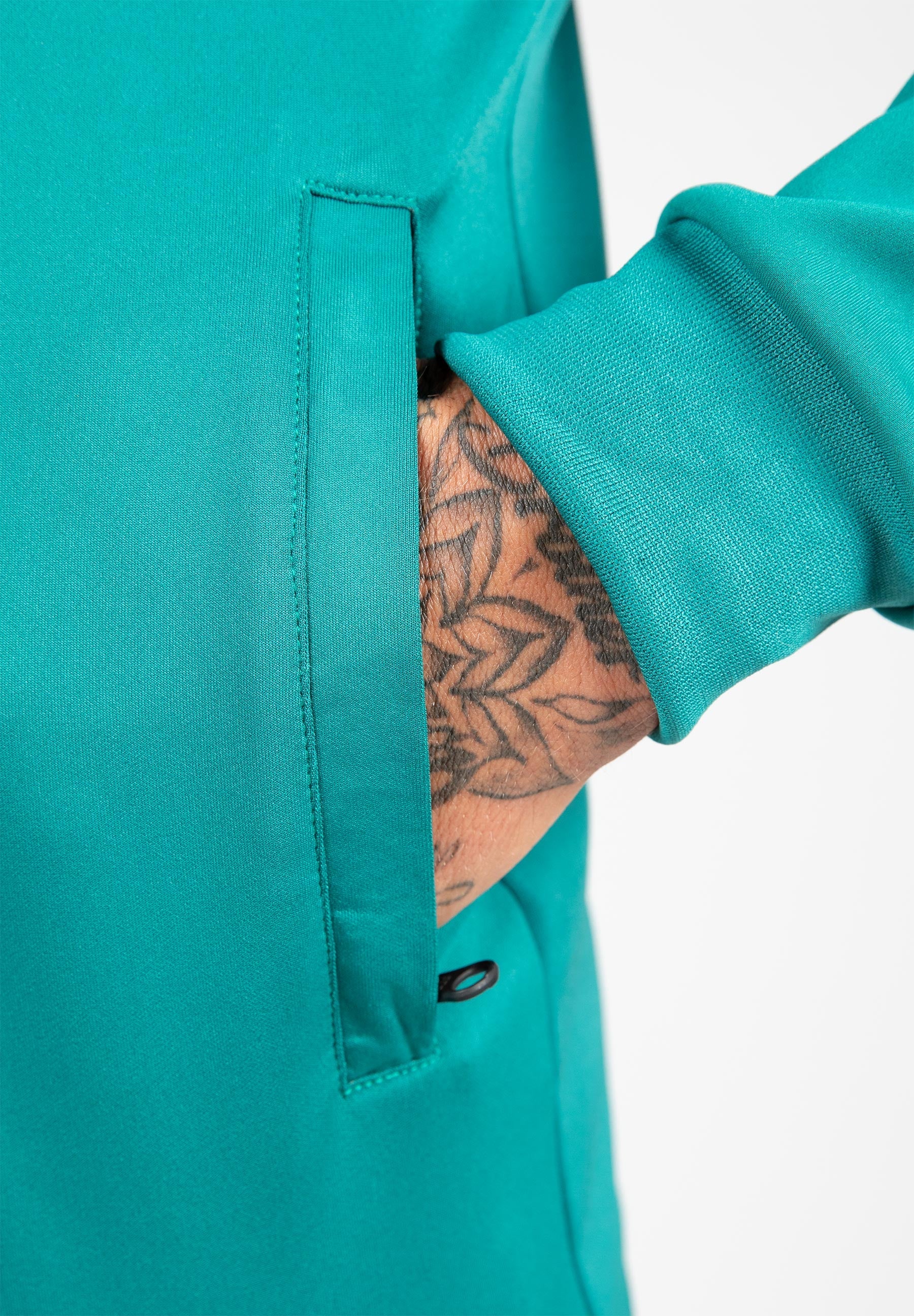 Gorilla Wear Vernon Veste d'entraînement - Track Jacket - Vert/Blue