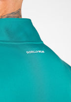 Gorilla Wear Vernon Veste d'entraînement - Track Jacket - Vert/Blue