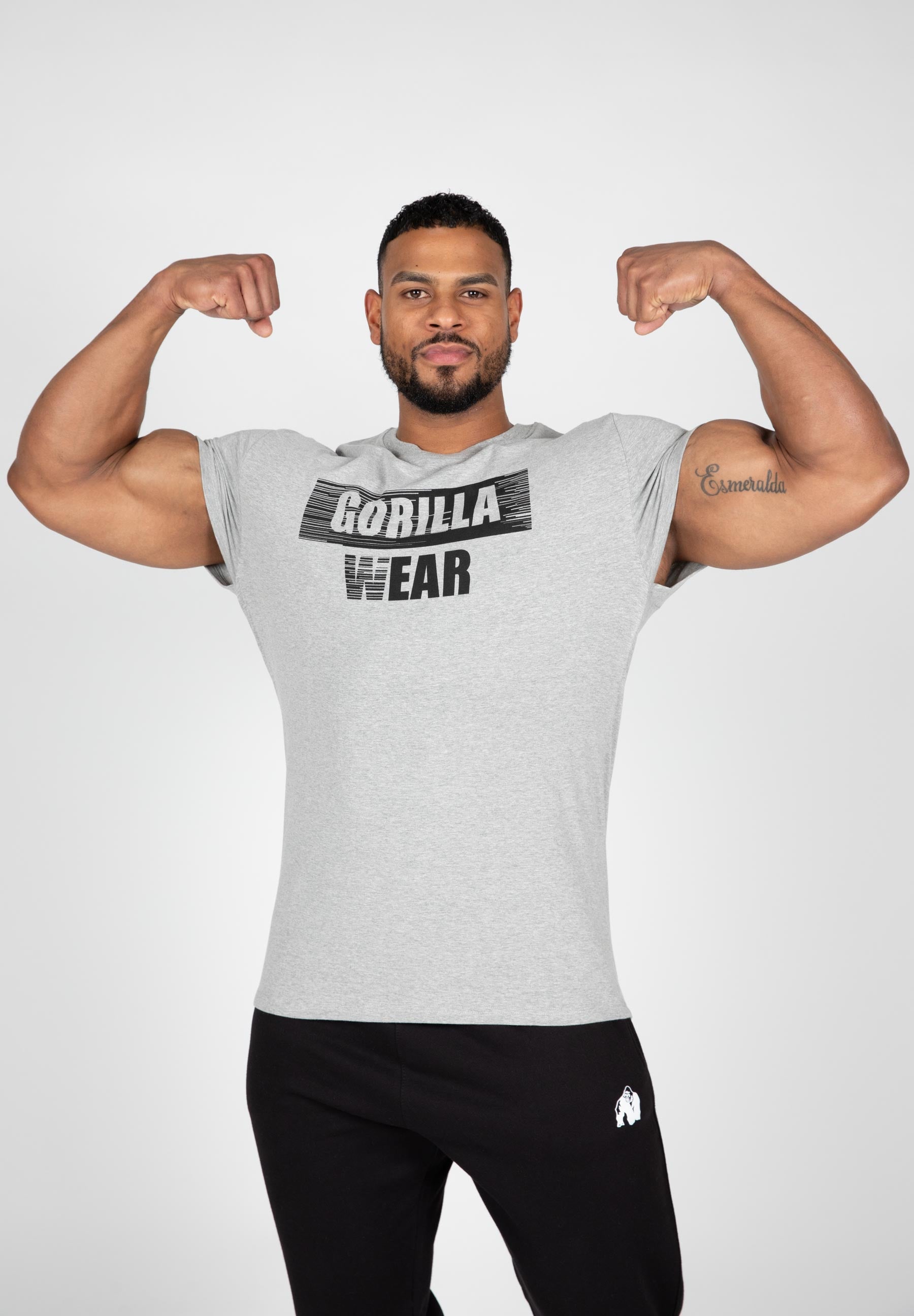 Gorilla Wear Murray T-shirt - Gris Tacheté