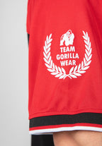 Gorilla Wear Trenton Football Jersey - Noir/Rouge