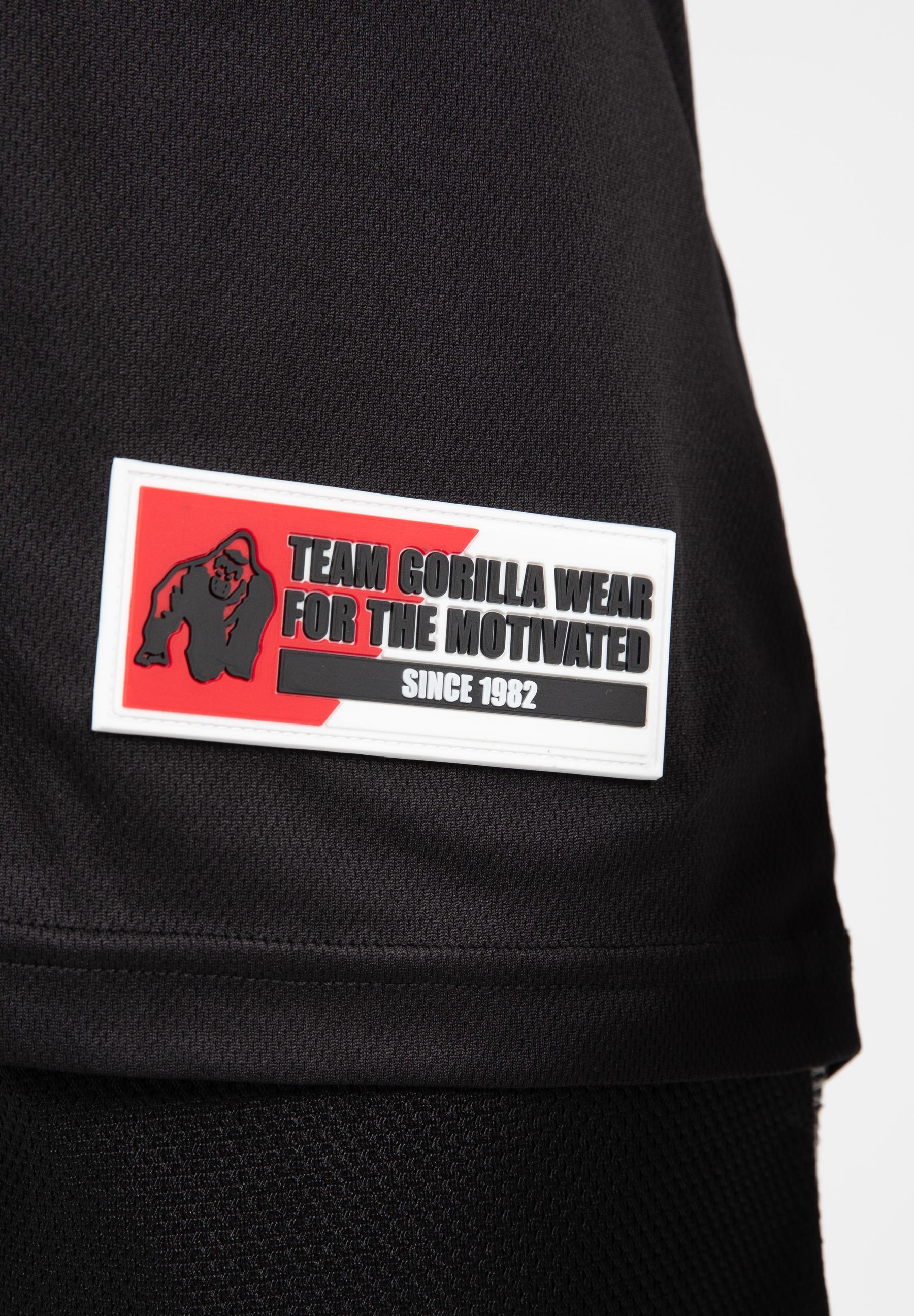 Gorilla Wear Trenton Football Jersey - Noir/Rouge