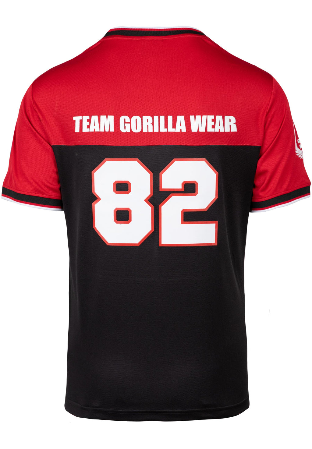 Gorilla Wear Trenton Football Jersey - Noir/Rouge