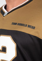 Gorilla Wear Trenton Football Jersey - Noir/Or