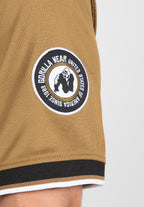 Gorilla Wear Trenton Football Jersey - Noir/Or