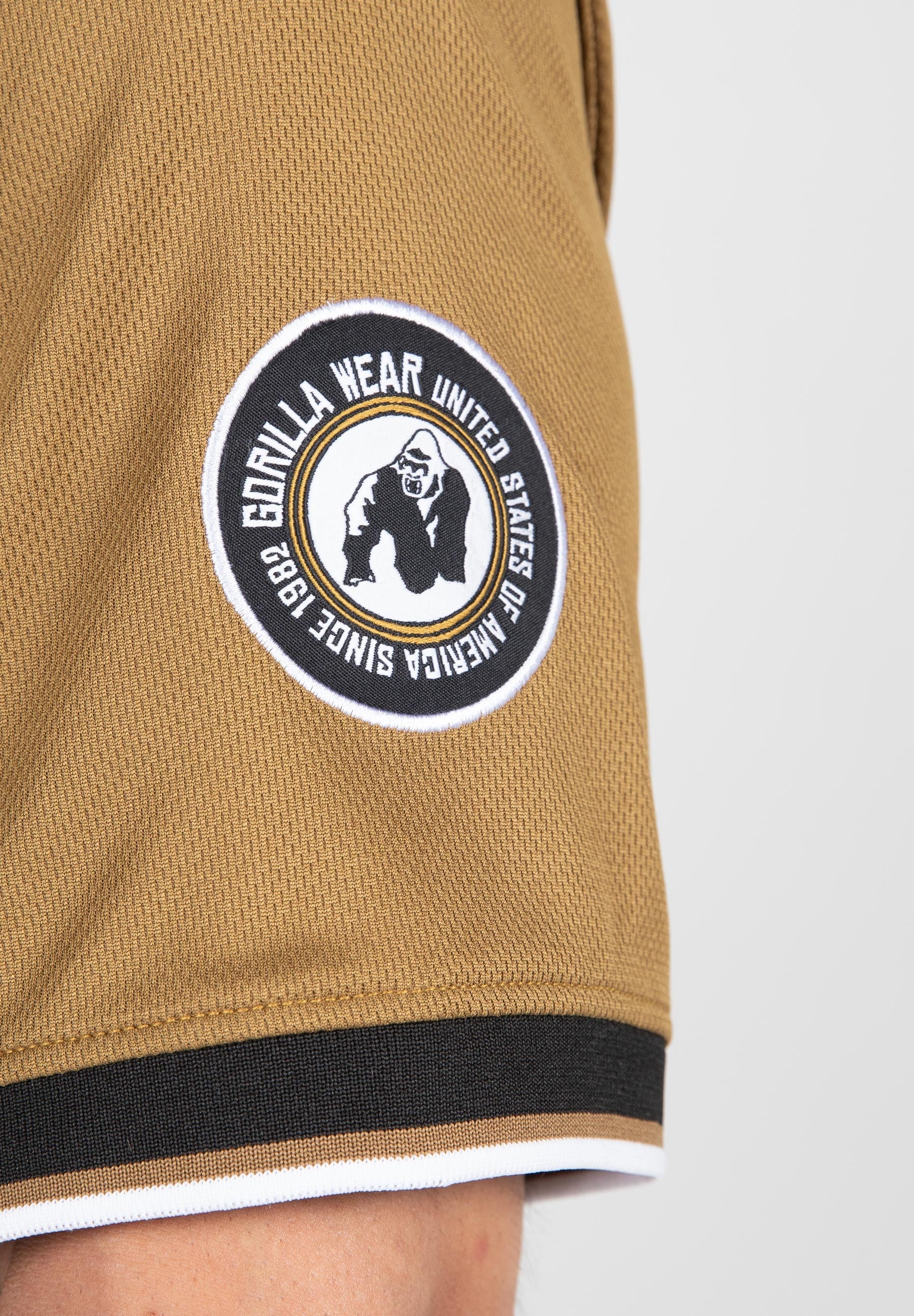 Gorilla Wear Trenton Football Jersey - Noir/Or