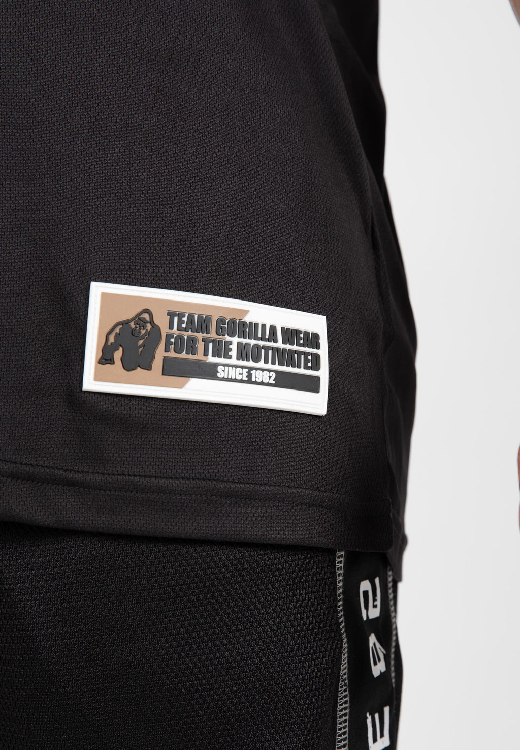Gorilla Wear Trenton Football Jersey - Noir/Or
