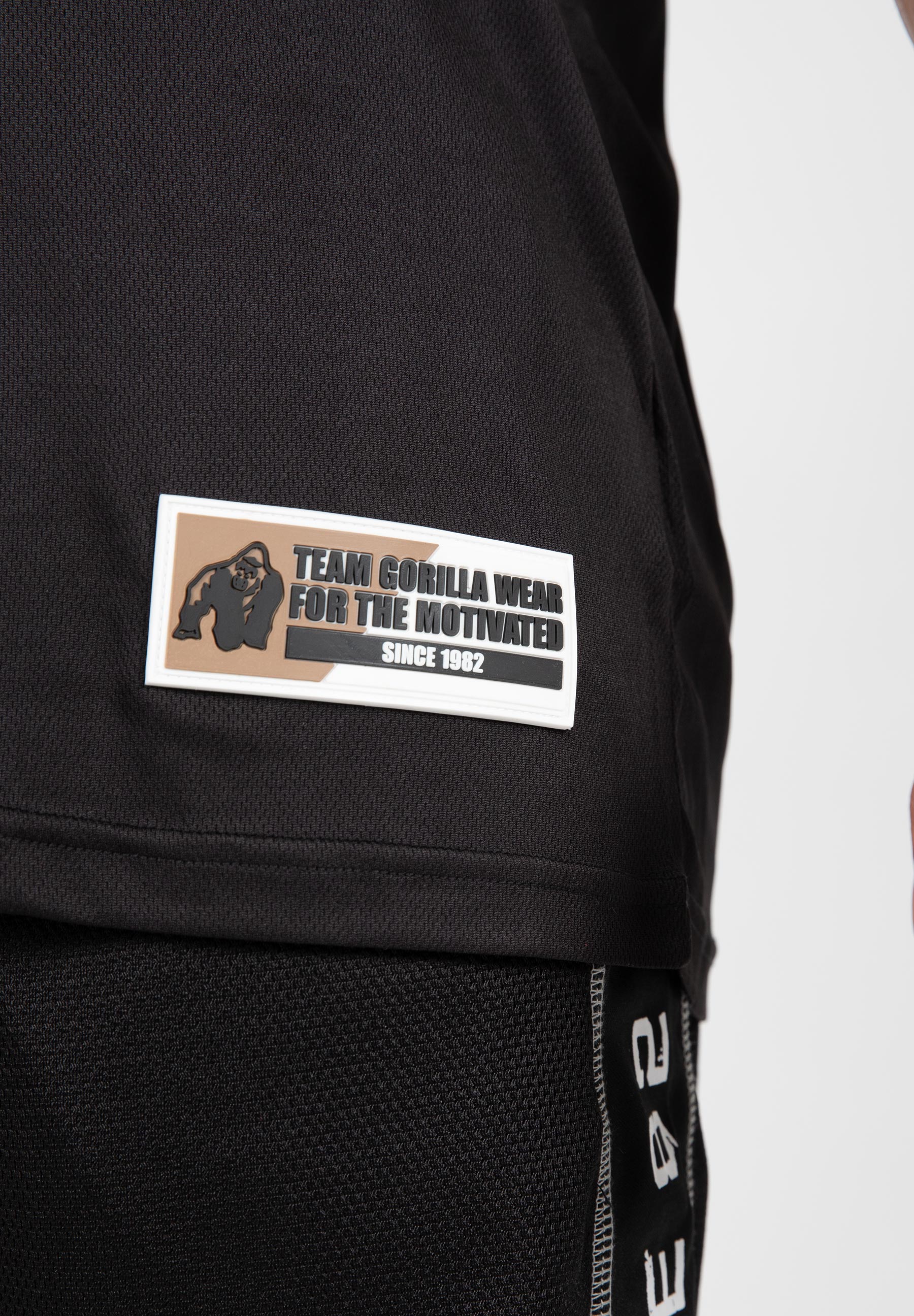 Gorilla Wear Trenton Football Jersey - Noir/Or
