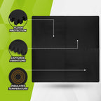 Tapis Puzzle Fitness VirtuFit – Tapis de Sol 4 Pièces – 120×120 cm – Noir - Tweedekans