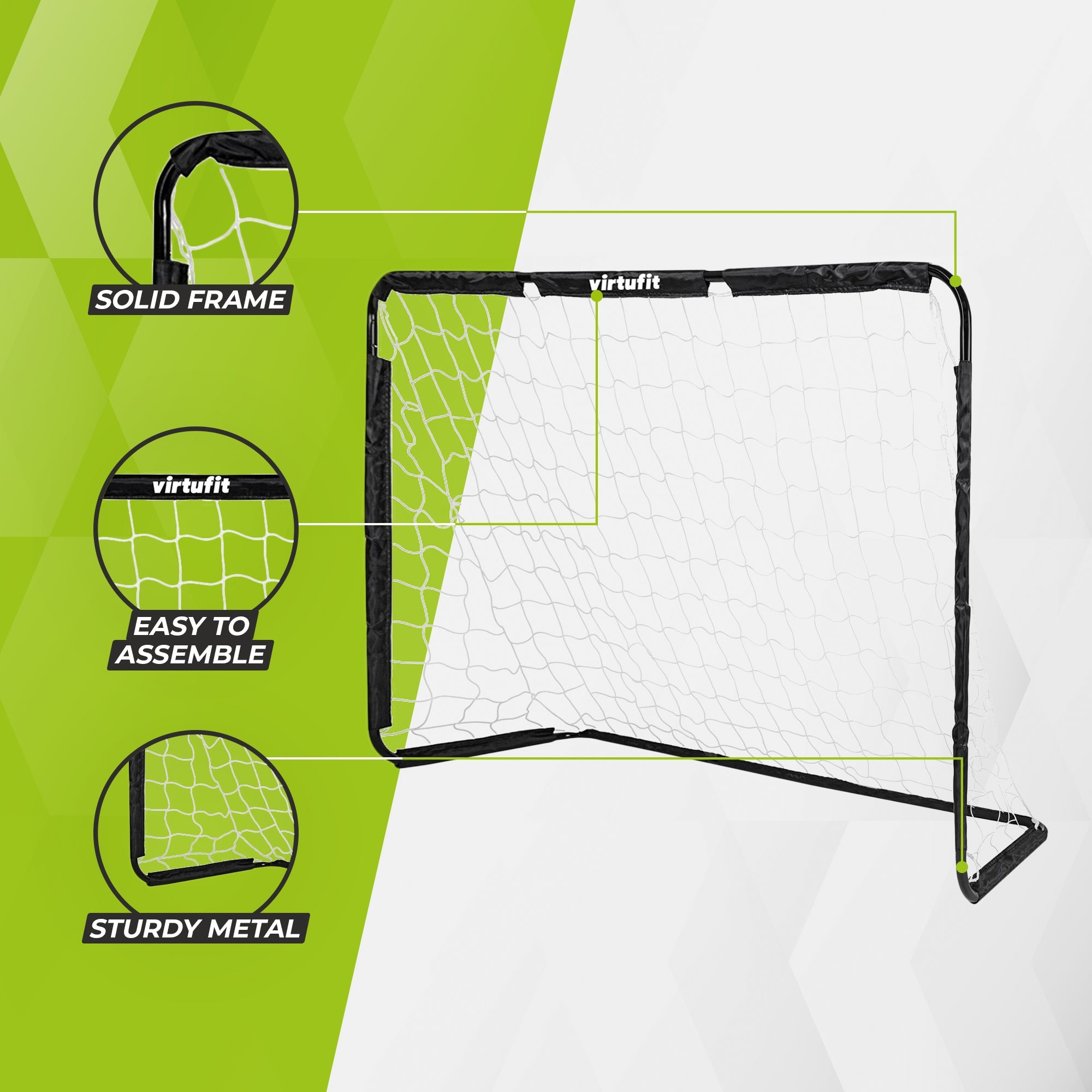 VirtuFit But de football - 180 x 120 cm