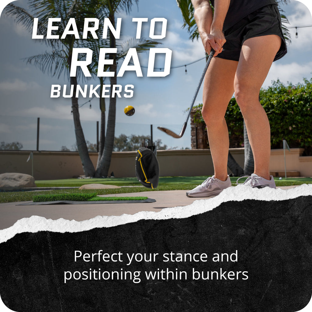 SKLZ Bunker Caddie - Entraîneur de terrain pour bunker de golf