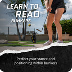 SKLZ Bunker Caddie - Entraîneur de terrain pour bunker de golf