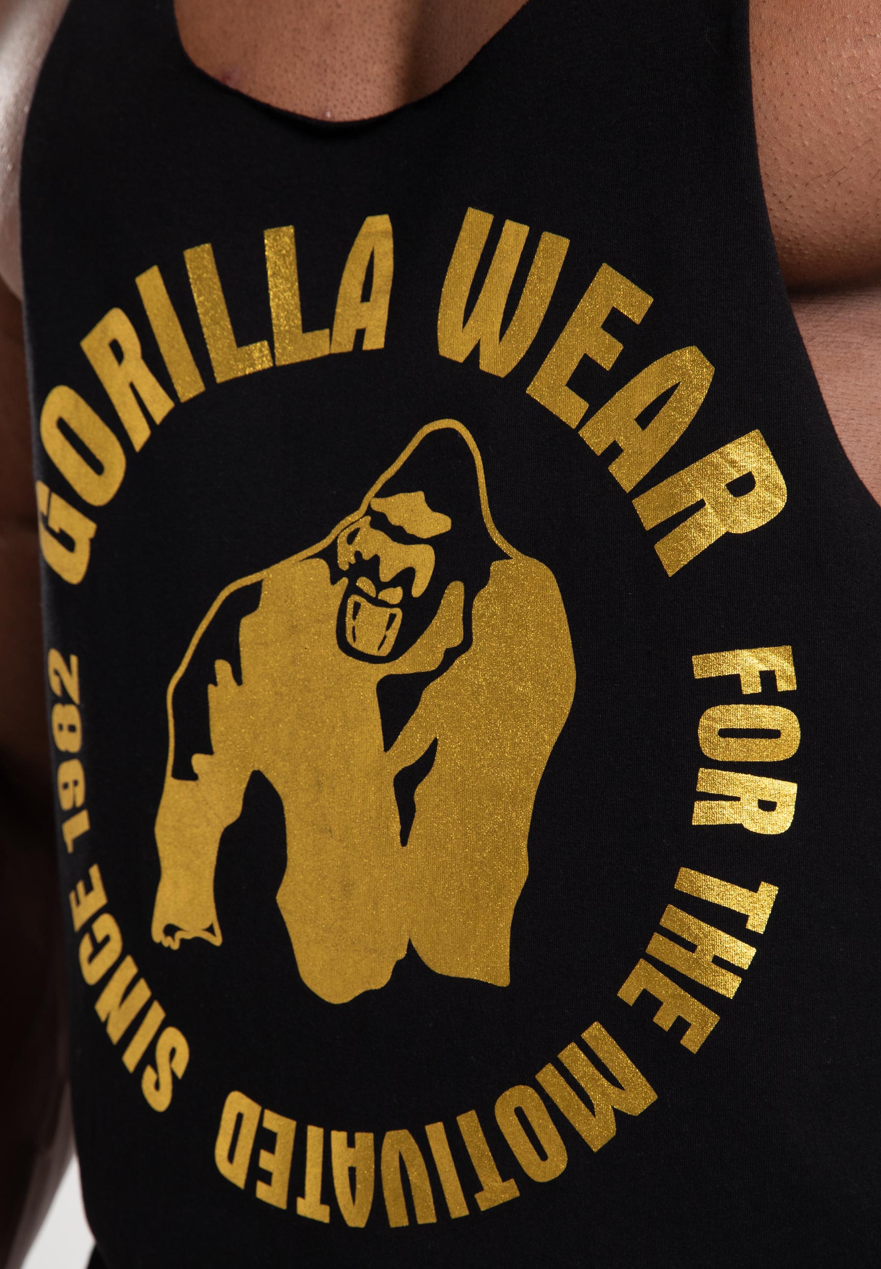Gorilla Wear Melrose Stringer - Noir/Or