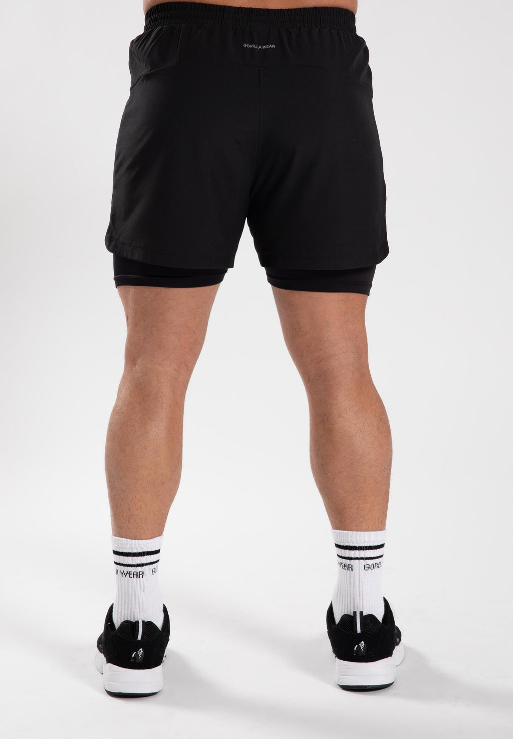 Gorilla Wear Cortez 2-in-1 Shorts - Noir