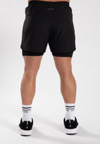 Gorilla Wear Cortez 2-in-1 Shorts - Noir