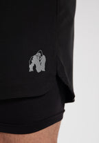 Gorilla Wear Cortez 2-in-1 Shorts - Noir
