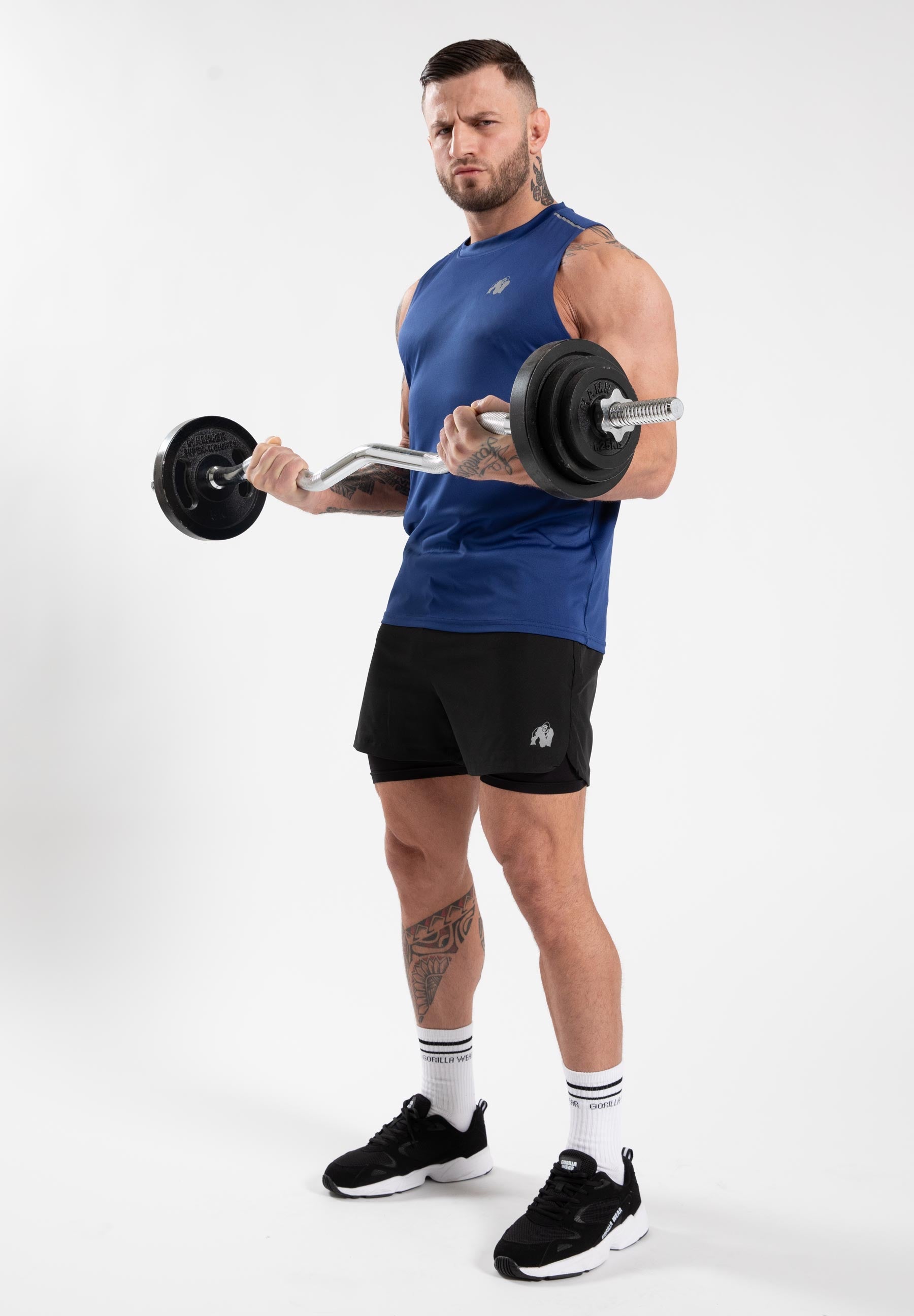 Gorilla Wear Easton Tank Top - Bleu