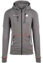 Gorilla Wear Georgia Zipped Hoodie - Gris