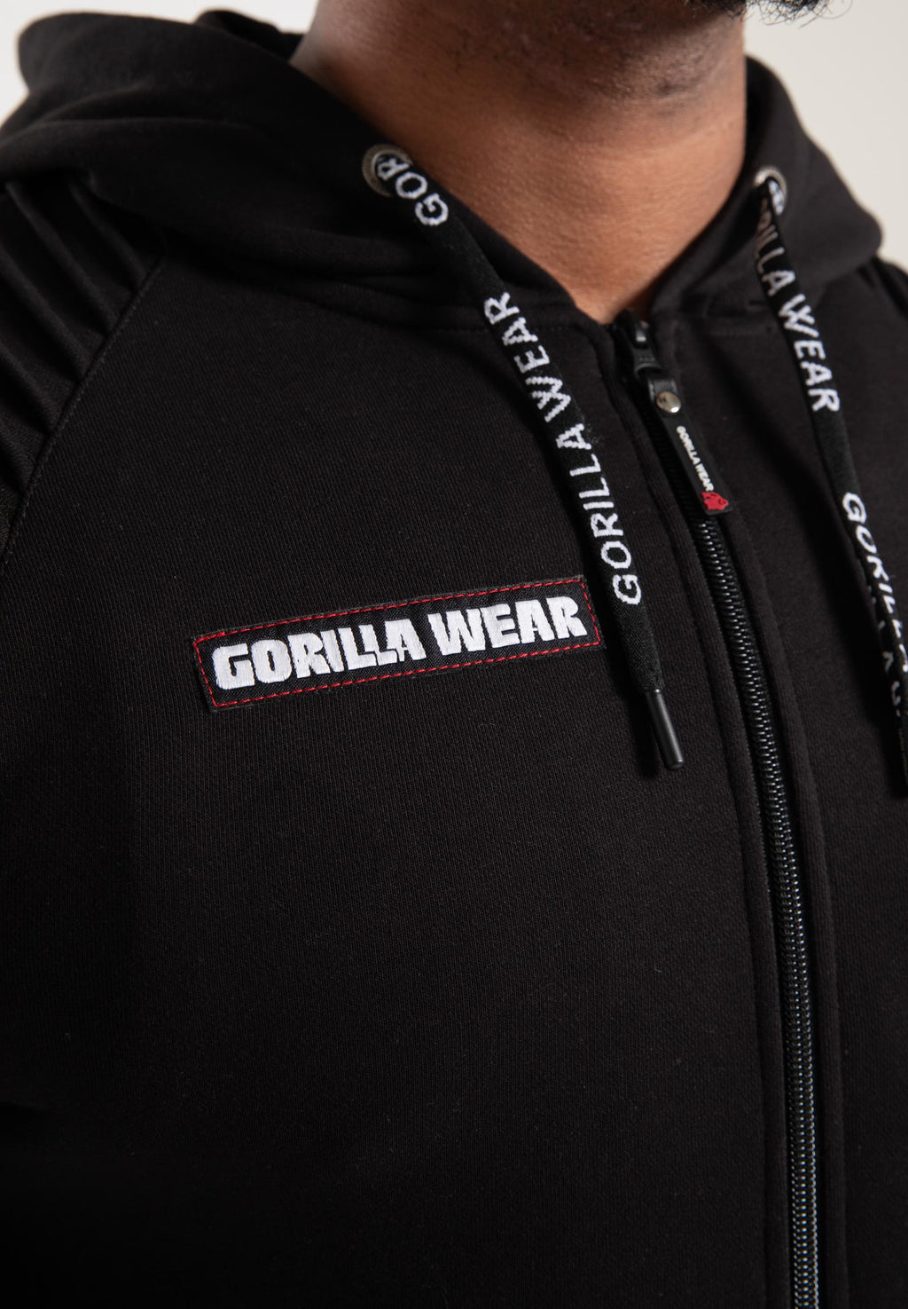 Gorilla Wear Georgia Zipped Hoodie - Noir