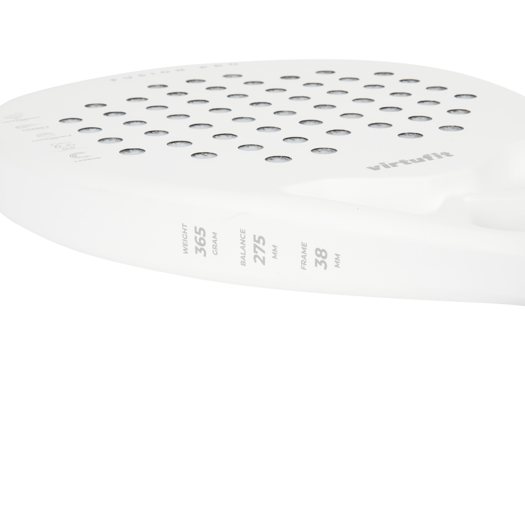 Raquette de padel VirtuFit Fusion Pro - Blanc - Argent - Tweedekans