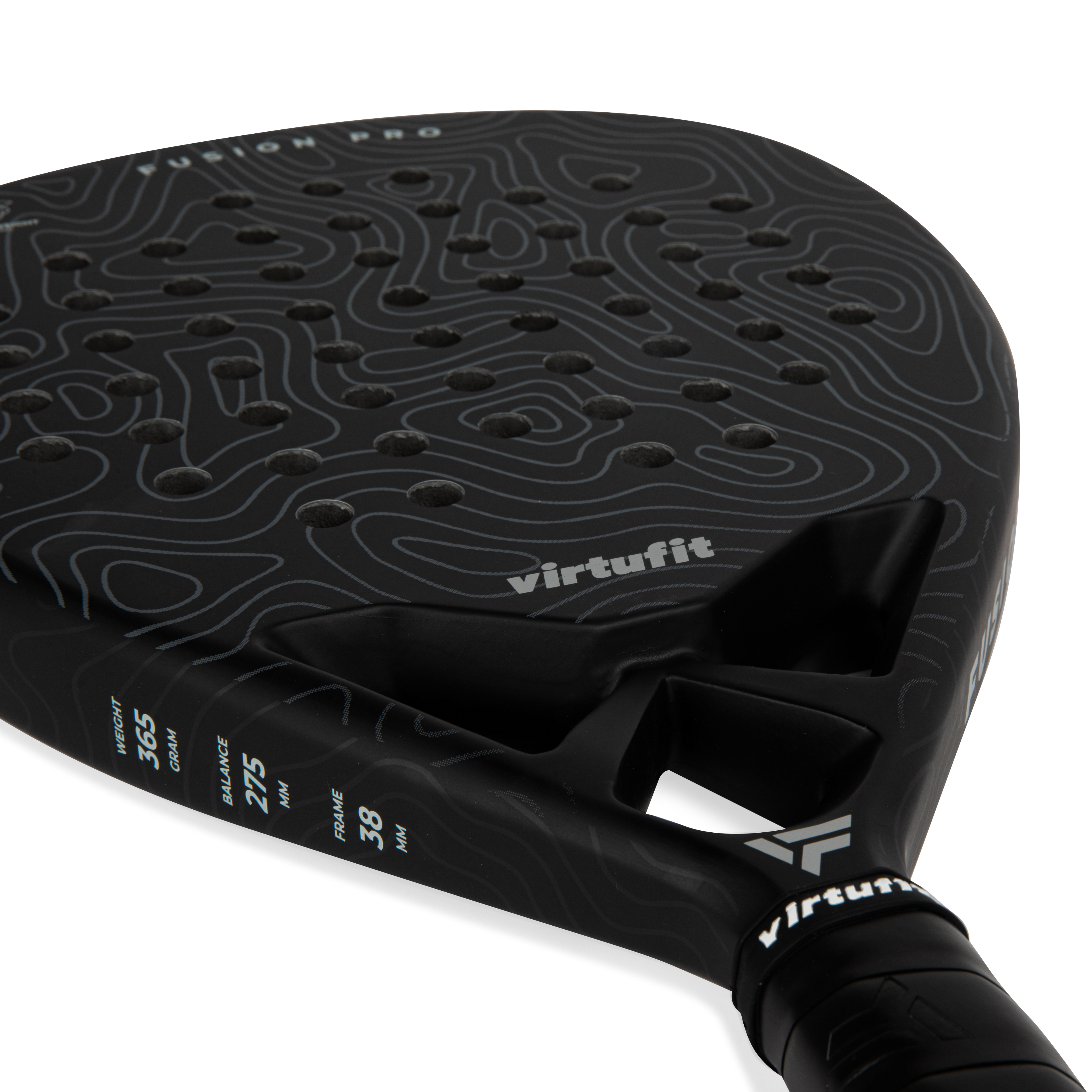 Raquette de padel VirtuFit Fusion Pro - Noir - Gris