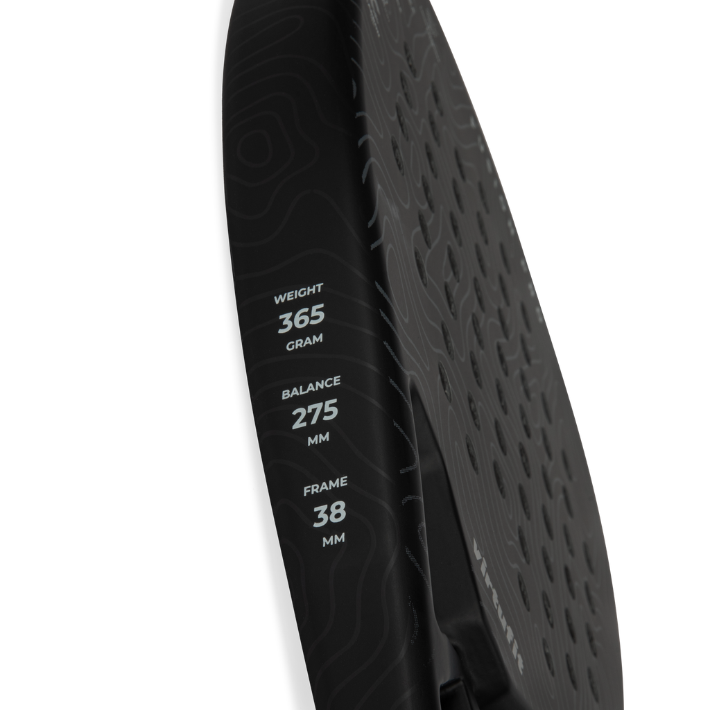 VirtuFit Fusion Pro Padel Racket - Zwart - Grijs - Tweedekans