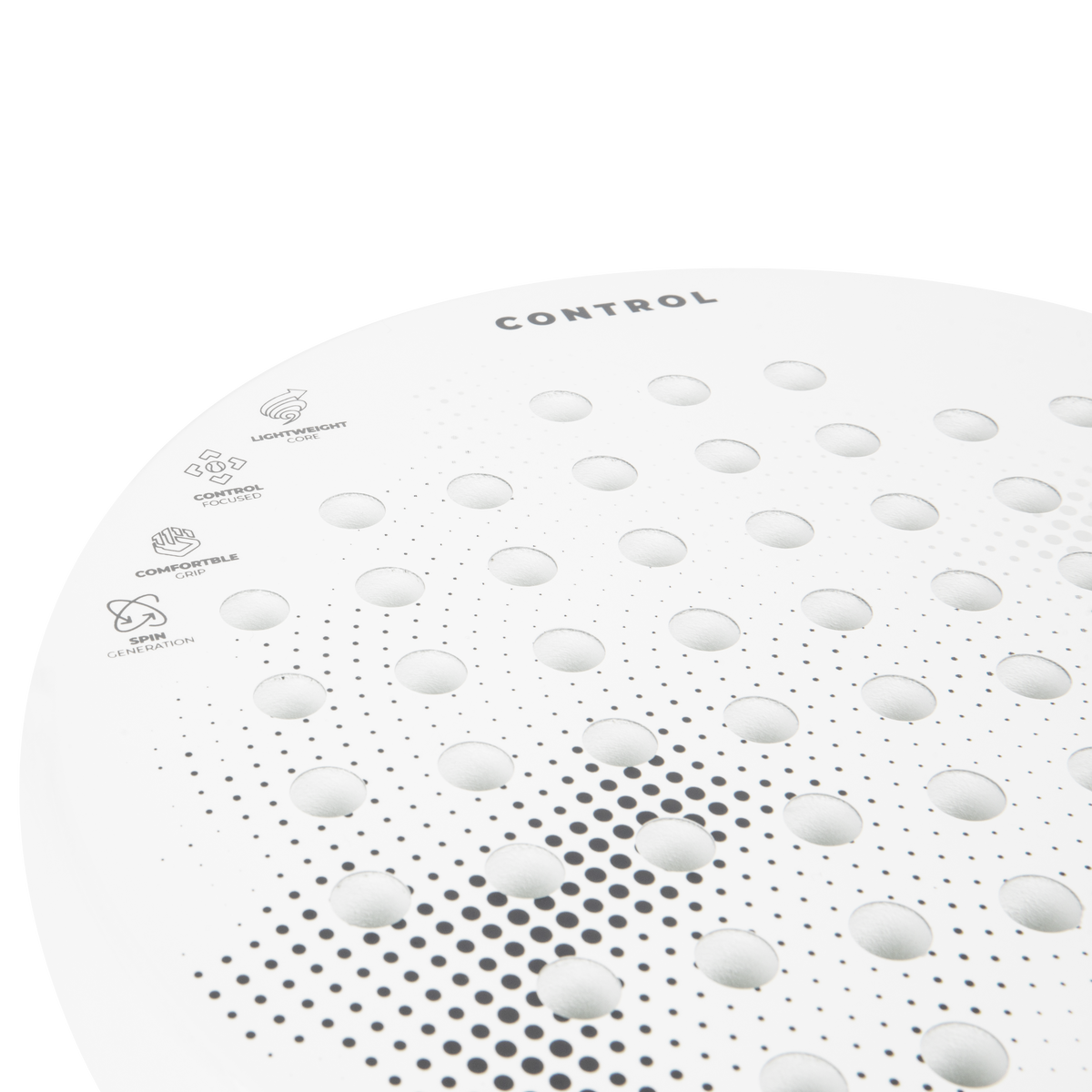 Raquette de padel VirtuFit Control - Blanc - Noir - Tweedekans