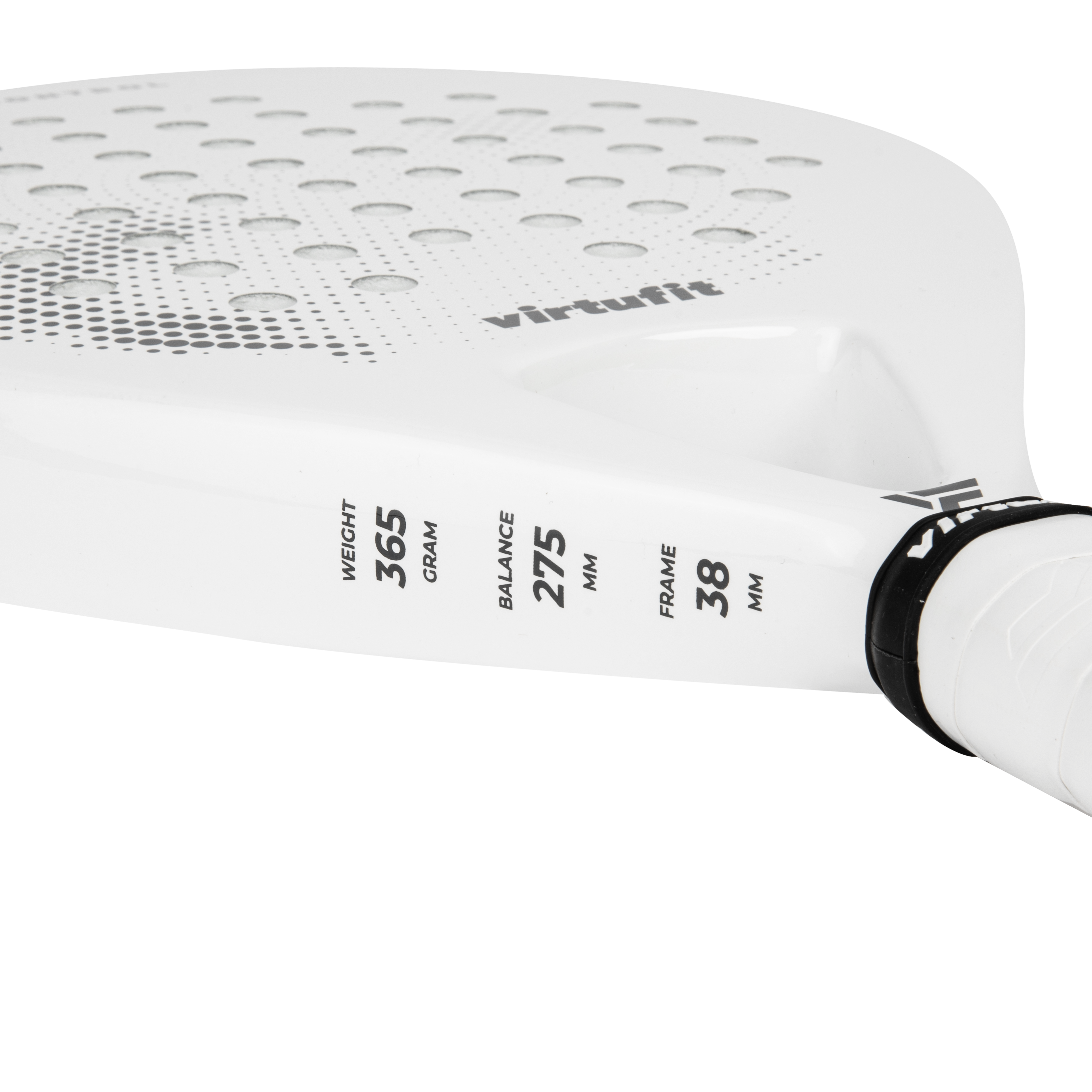 Raquette de padel VirtuFit Control - Blanc - Noir - Tweedekans