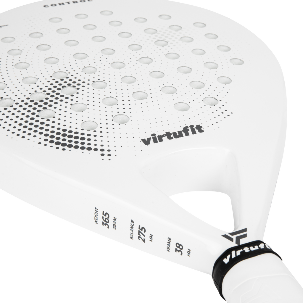 Raquette de padel VirtuFit Control - Blanc - Noir - Tweedekans
