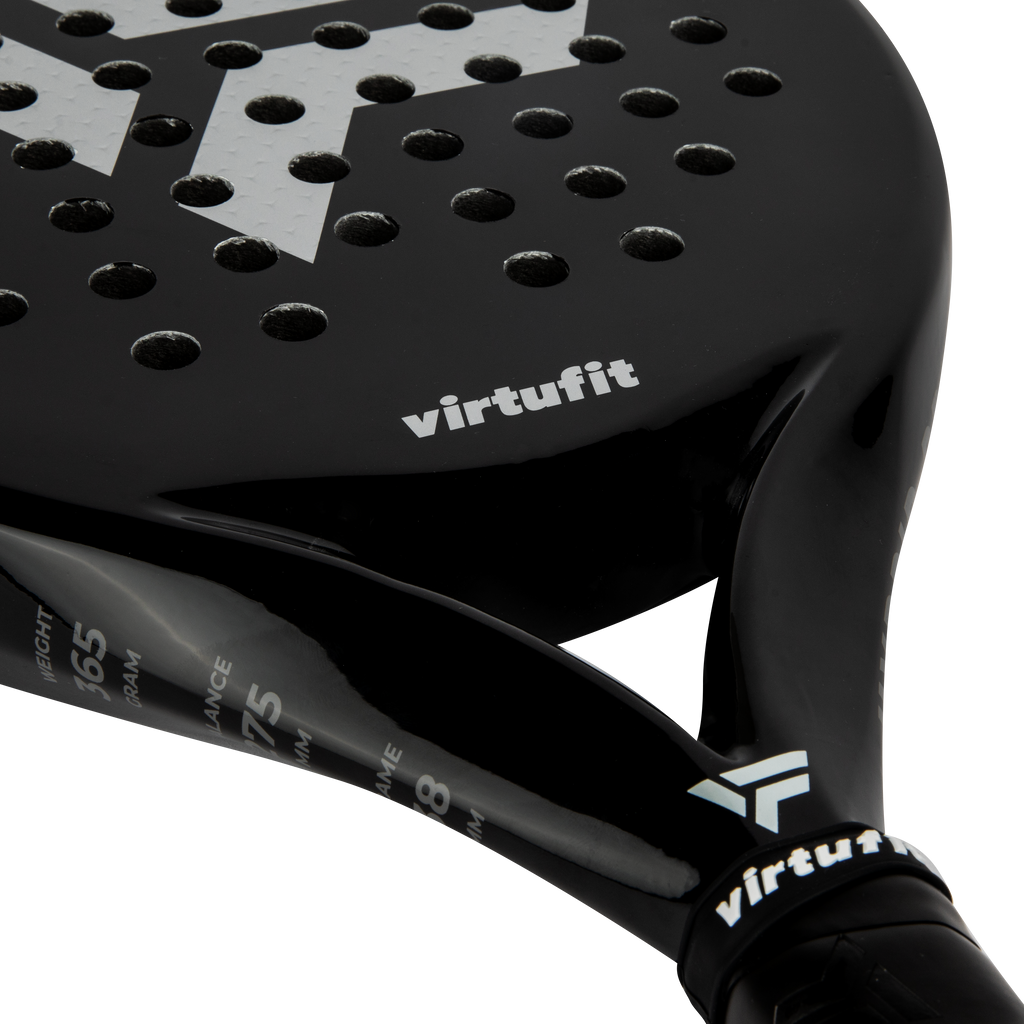 Raquette de padel hybride VirtuFit - Noir - Argent