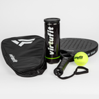 VirtuFit Padel Racket Draagtas - Zwart - Wit - Tweedekans