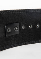 Gorilla Wear 4 Inch Ceinture De Levier En Cuir - Noir