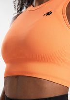 Gorilla Wear Olivia Seamless Crop Top - Pêche