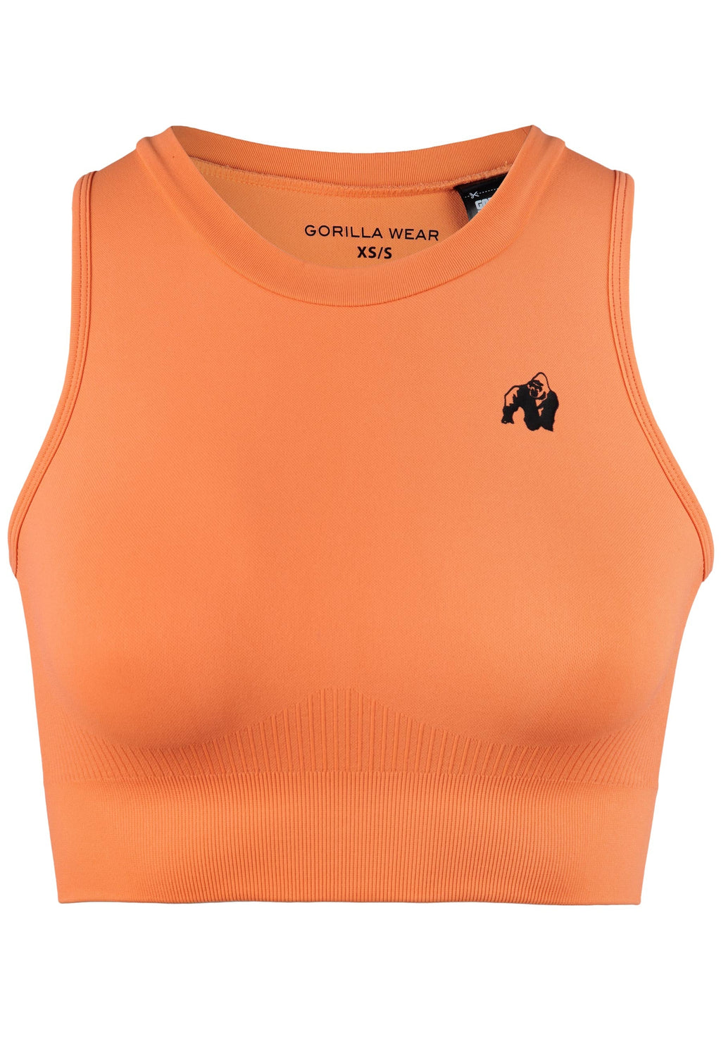 Gorilla Wear Olivia Seamless Crop Top - Pêche