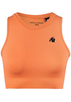 Gorilla Wear Olivia Seamless Crop Top - Pêche