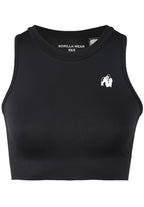 Gorilla Wear Olivia Seamless Crop Top - Noir