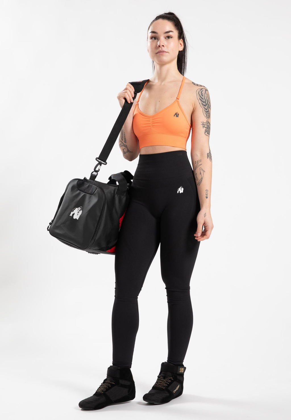 Gorilla Wear Olivia Soutiens-gorge de Sport - Seamless - Pêche