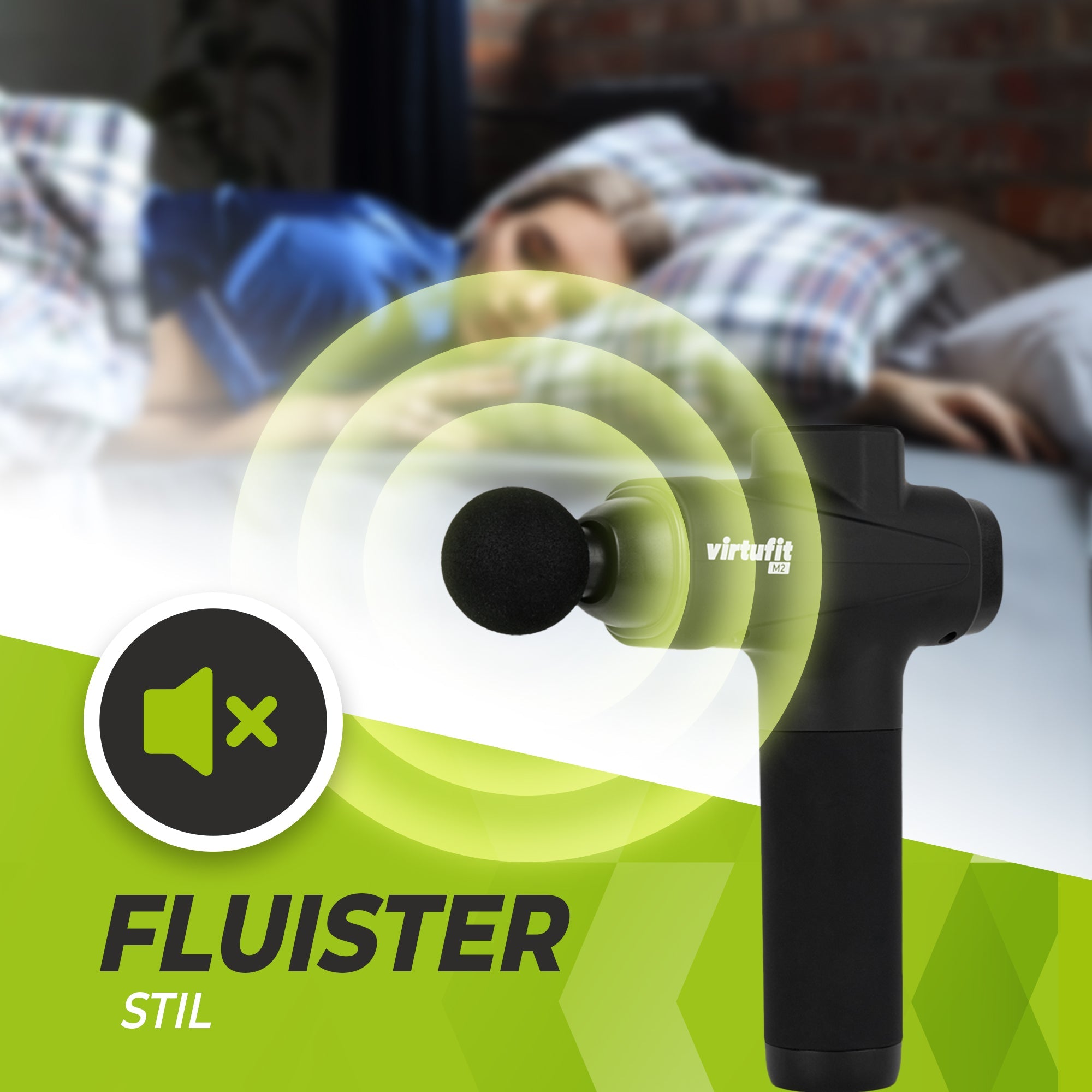 VirtuFit M2 Basic Massage Gun - 6 accessoires - Tweedekans