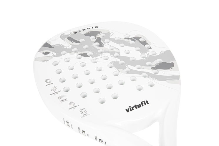 Raquette de padel hybride VirtuFit - Blanc - Gris - Tweedekans