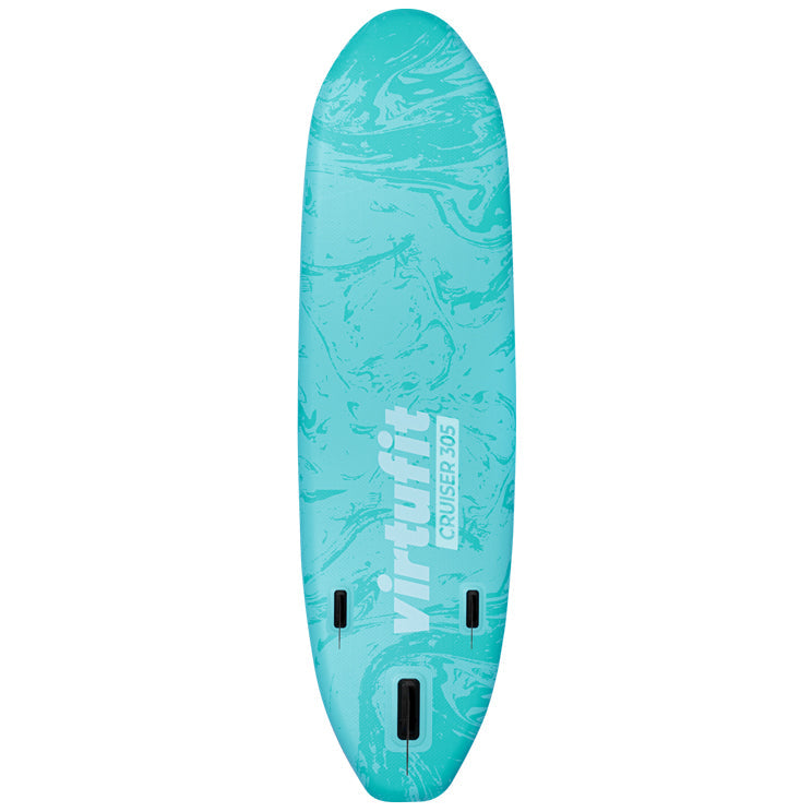VirtuFit Supboard Cruiser 305 - Turquoise - Avec siège Kayak, accessoires et sac de transport
