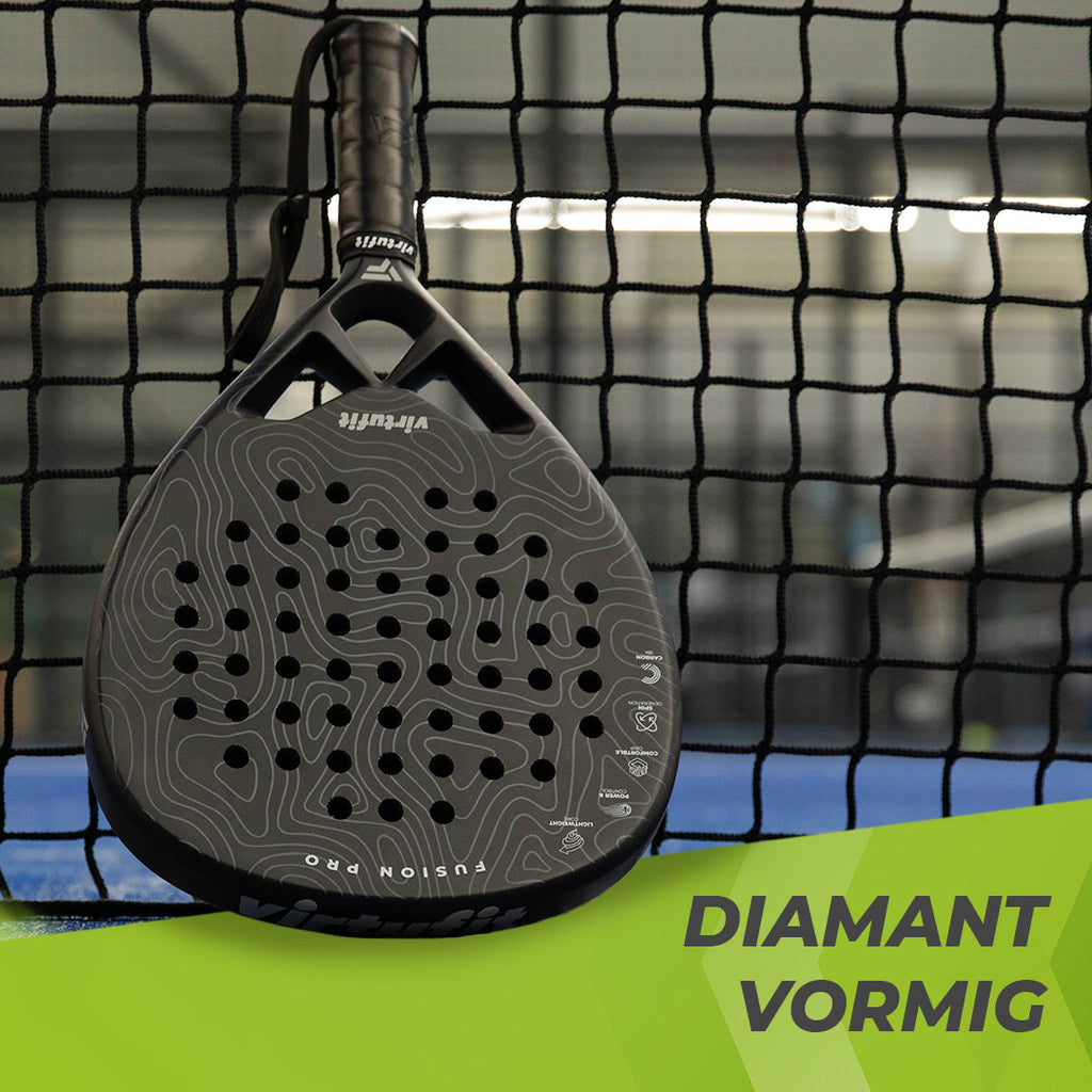 Raquette de padel VirtuFit Fusion Pro - Noir - Gris