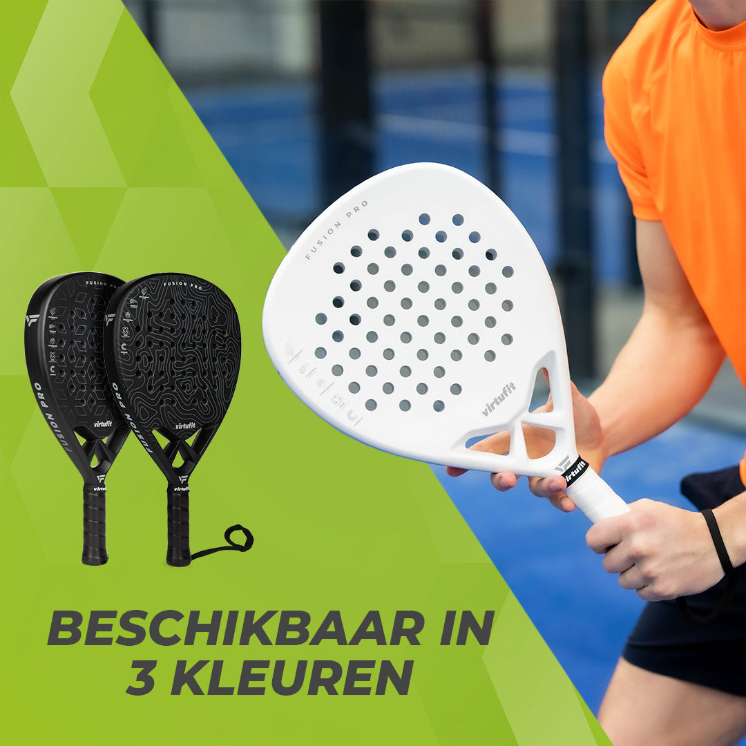 Raquette de padel VirtuFit Fusion Pro - Noir - Gris