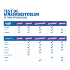 NRG Wellness Massagestoel Excellent - Mokka