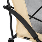 VirtuFit Chaise de plage pliable - Beige