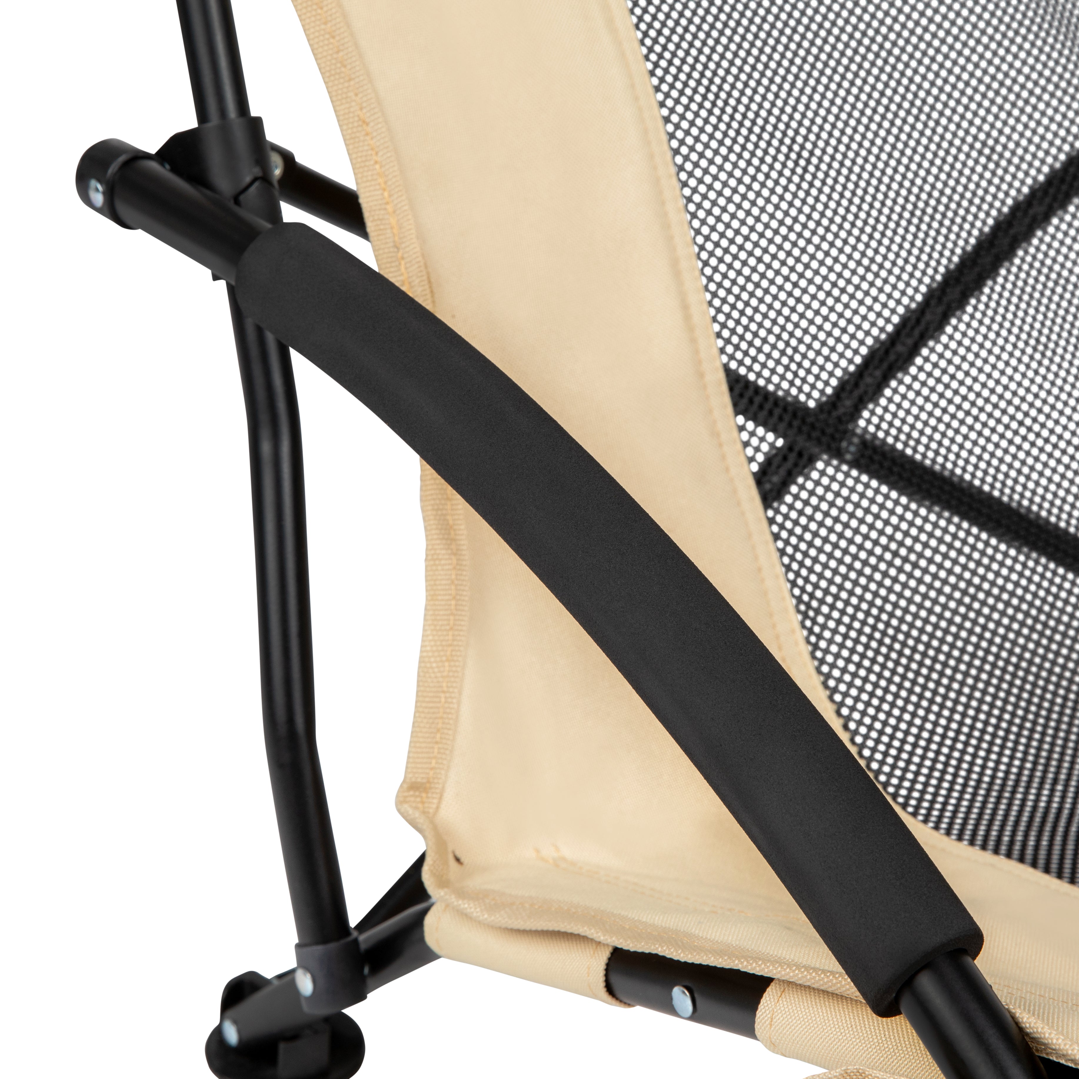 VirtuFit Chaise de plage pliable - Beige